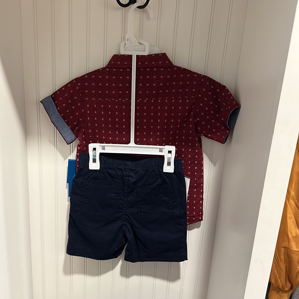 Perry Ellis 2 pc short set - Picture 2 of 3